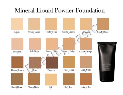 Mineral liquid powder - mineral,